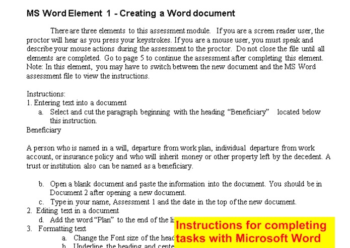 Access Technology - Skills Assessment Measure  – screenshot 2