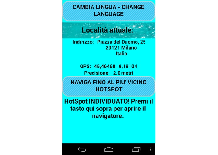 Open WiFi Milano – screenshot 3