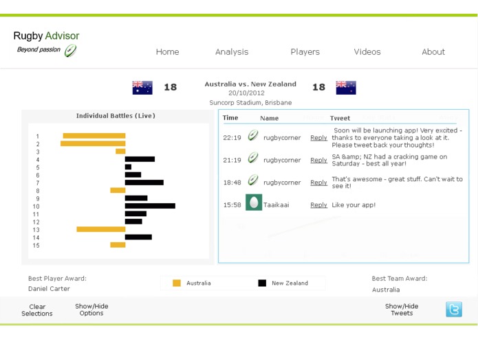 Rugby Advisor – screenshot 4