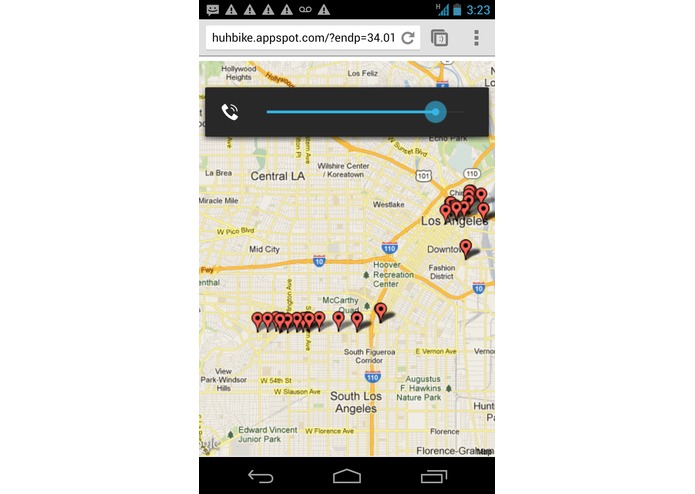 BikeLApp – screenshot 1