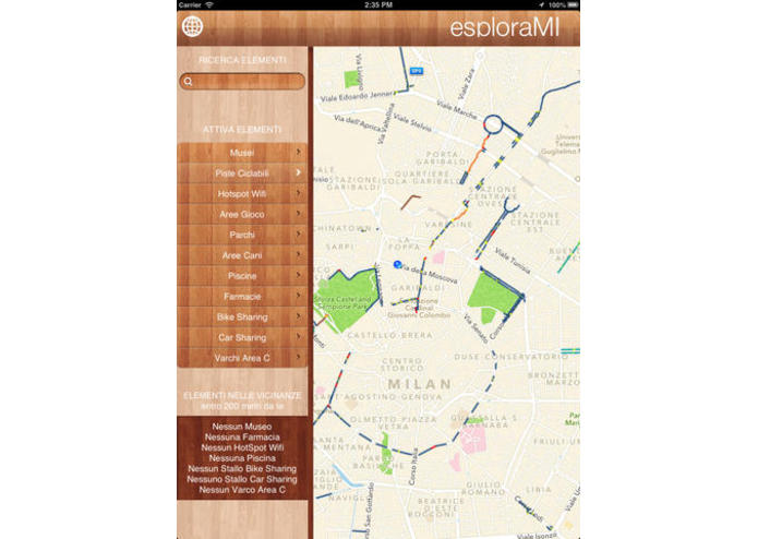 esploraMI – screenshot 4