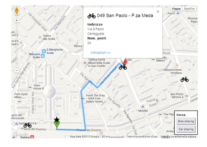 OpenMilano.it – screenshot 2