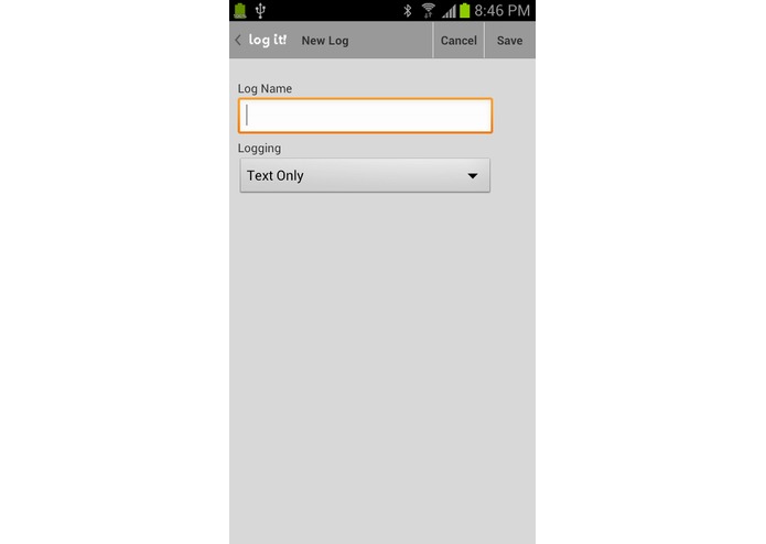 log it! – screenshot 2