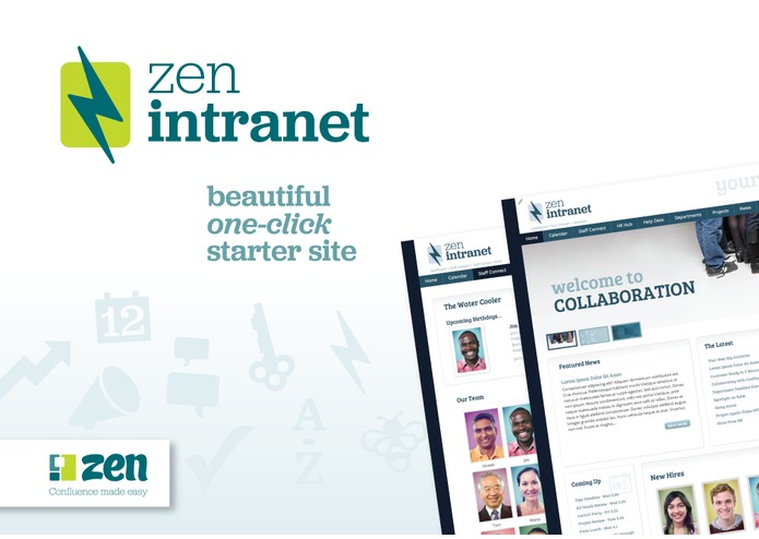 Zen Intranet – screenshot 1