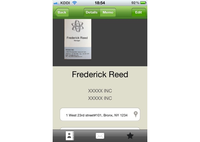 Cardful for Evernote -Business Card Manager- – screenshot 3