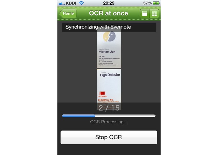 Cardful for Evernote -Business Card Manager- – screenshot 5