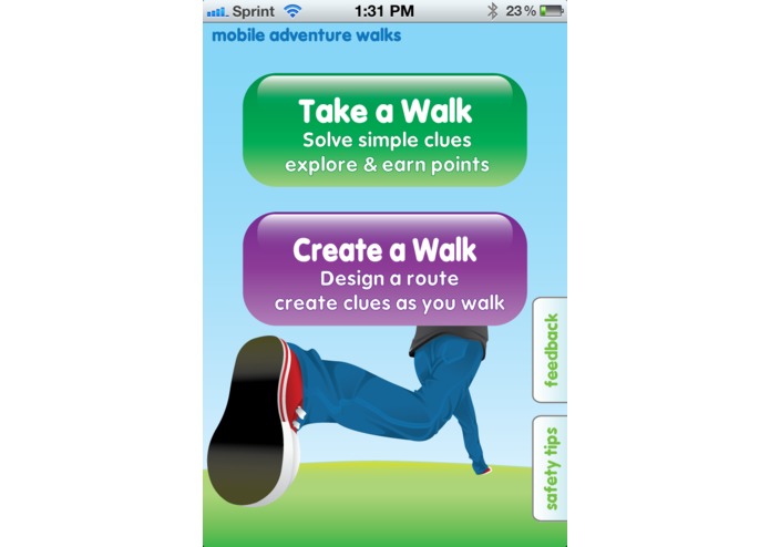 Mobile Adventure Walks: Mobile, Social, Local Walking Game – screenshot 3
