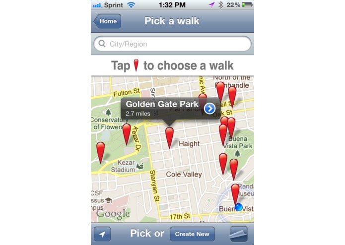 Mobile Adventure Walks: Mobile, Social, Local Walking Game – screenshot 4