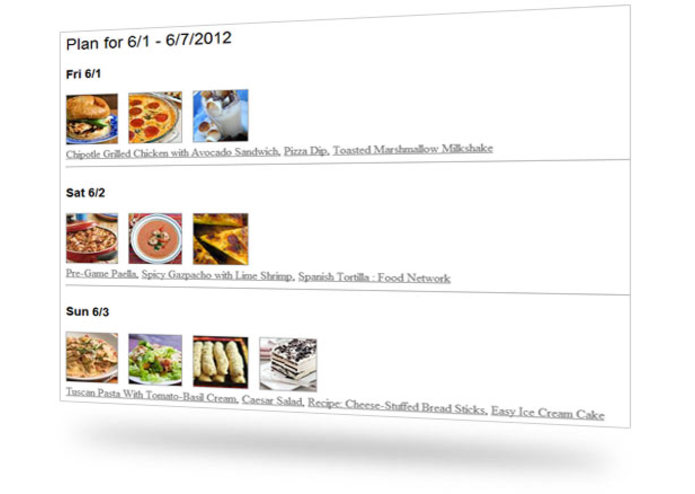Evernote Visual Cookbook and Meal Planner – screenshot 2