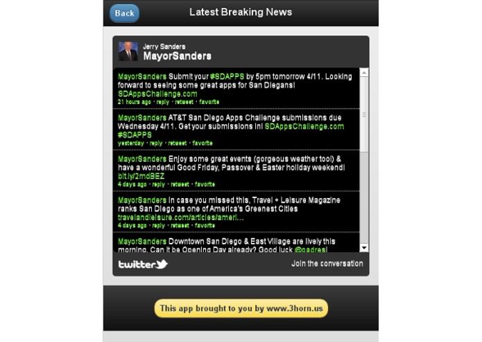 SD Council - Reach out and Touch your mobile Constituents! – screenshot 2