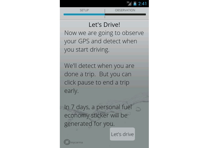 MyCarma - Personal Fuel Economy Label - Mobile App – screenshot 4