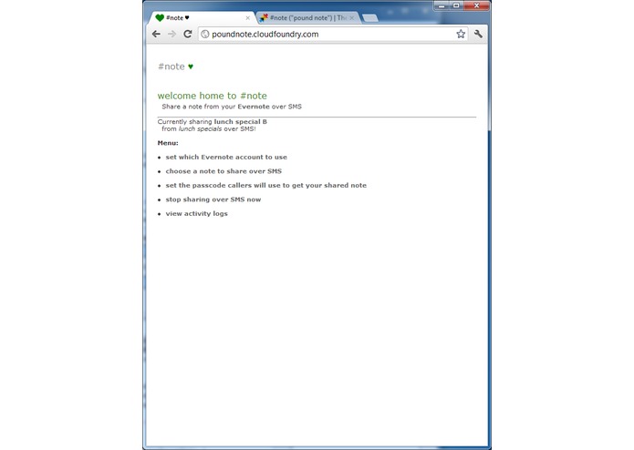 #note ("pound note") – screenshot 1