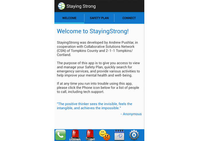 StayingStrong – screenshot 1