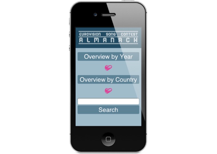 ESC Almanach – screenshot 1