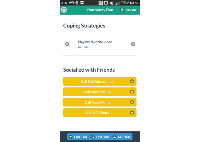 Tuti: Personal Safety Plan App – screenshot 1