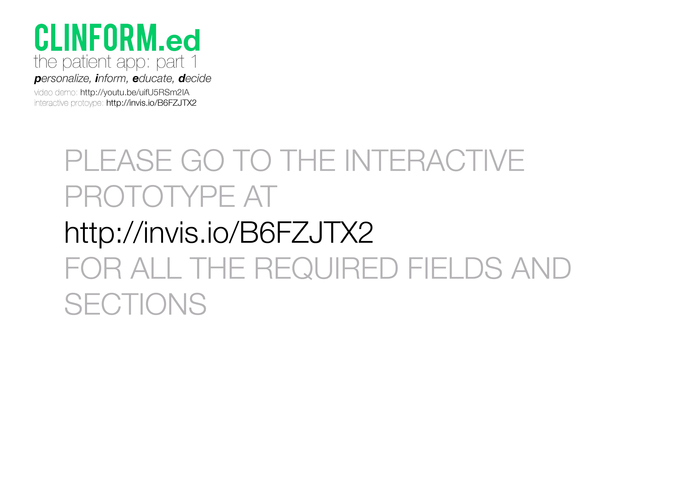 CLINFORM.ed - Be informed, aware & educated about clinical trials – screenshot 2