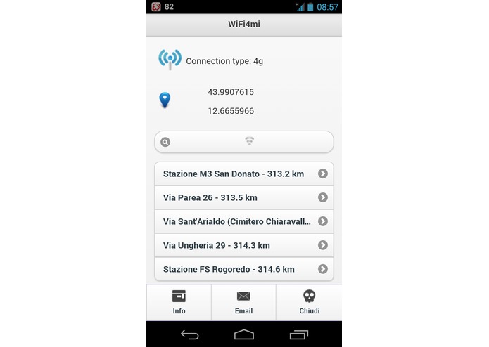 Wifi4Mi Milano Open Wifi – screenshot 3