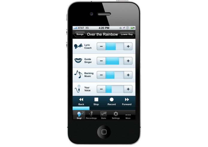 SingFit – screenshot 1