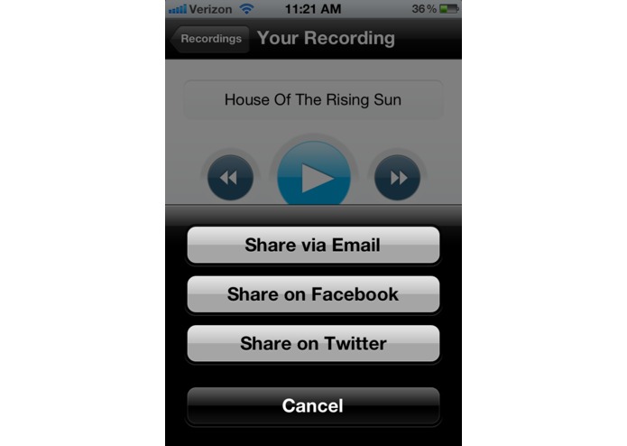 SingFit – screenshot 3