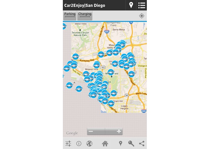 Car2Enjoy - Useful mobile app for CAR2GO car sharing service – screenshot 3
