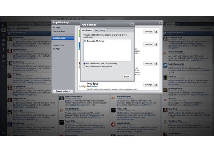 Evernote App for HootSuite – screenshot 4