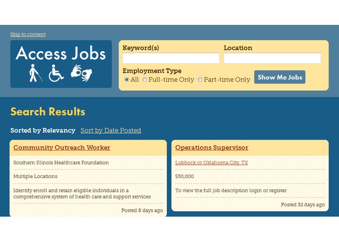 Access Jobs – screenshot 3