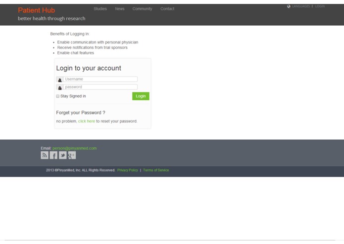 Patient Hub – screenshot 1