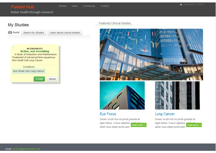 Patient Hub – screenshot 2