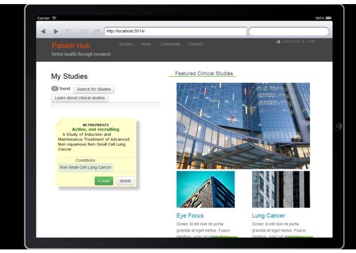 Patient Hub – screenshot 3