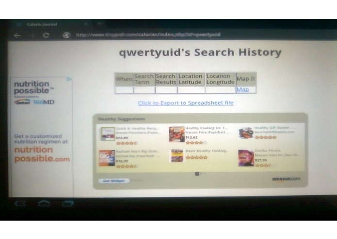Food Craving Journal Publishing App - "Ask for Calories" – screenshot 3