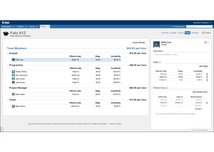 FOLIO for JIRA – screenshot 5