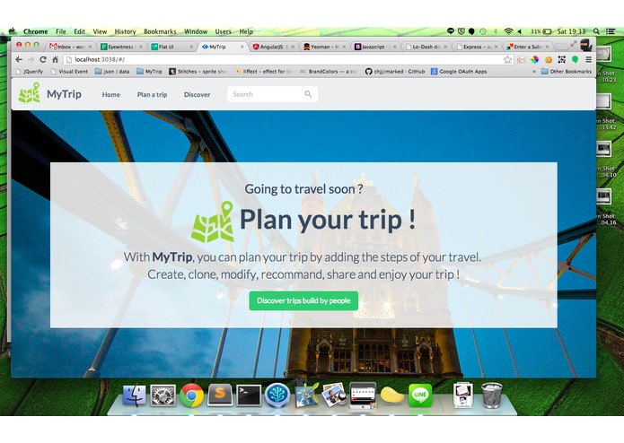 MyTrip – screenshot 1