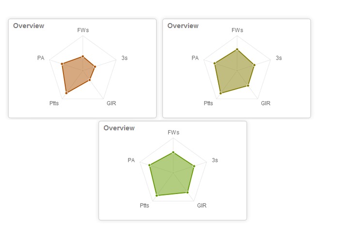 Golf profile – screenshot 3