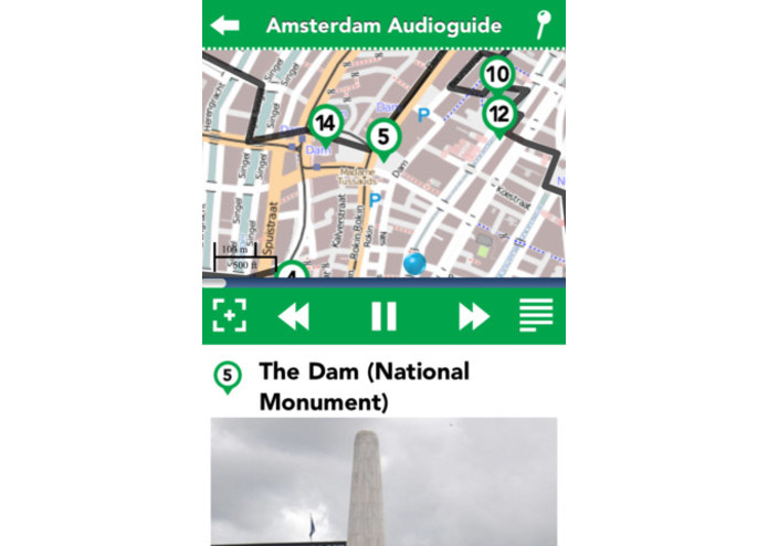 Spacious West (a Shoudio powered audioguide app) – screenshot 2