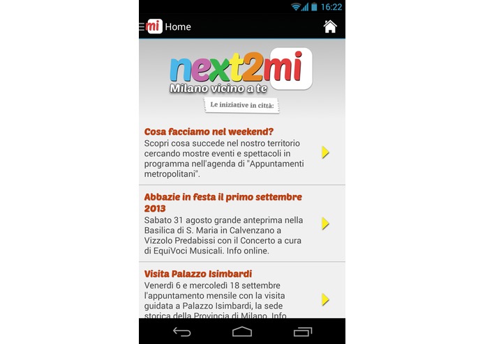 next2mi – screenshot 3