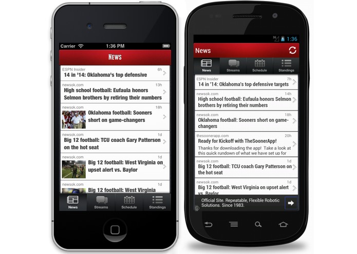 TheSoonerApp Oklahoma Football News – screenshot 1