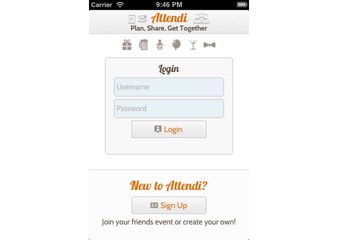 Attendi – screenshot 2