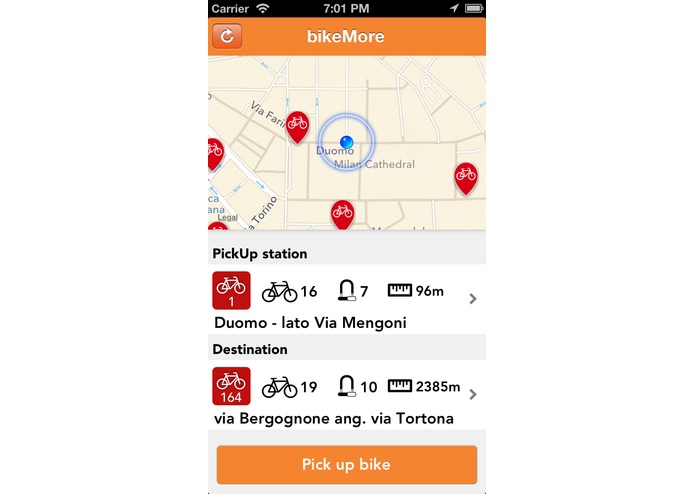 bikeMore – screenshot 2