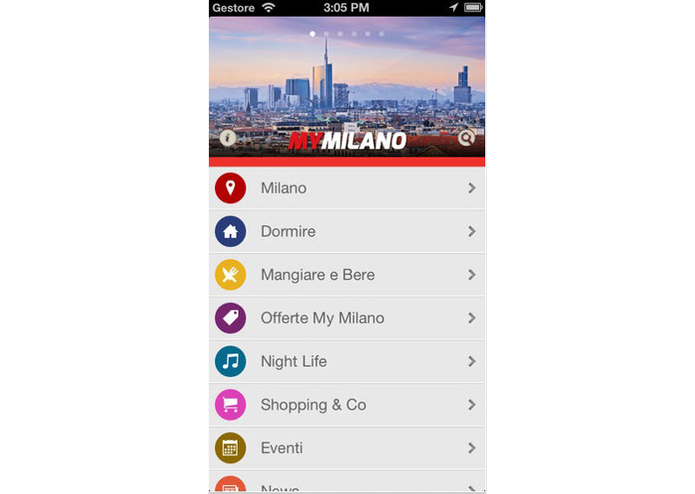 MyMilano – screenshot 2