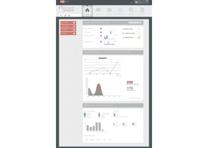 Socioboard Dashboard – screenshot 2