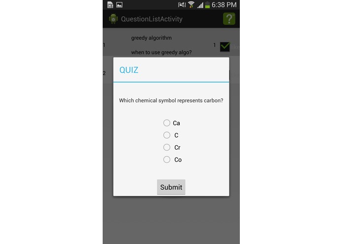 QAPoll – screenshot 2