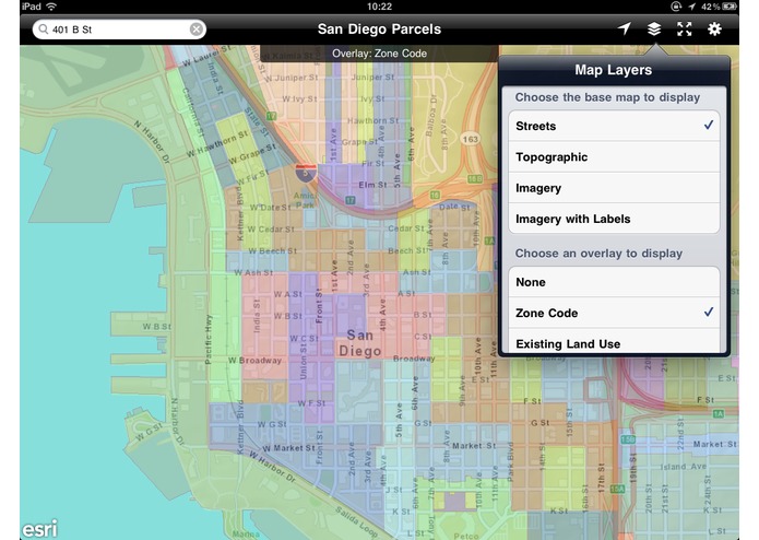 San Diego Parcel and Property Information App – screenshot 3