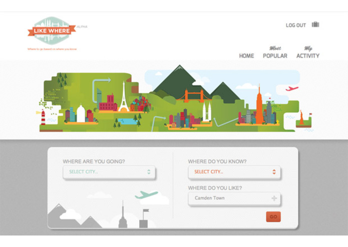 LikeWhere – screenshot 2