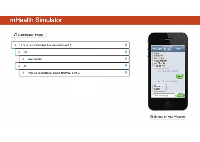 mHealth Sims – screenshot 1