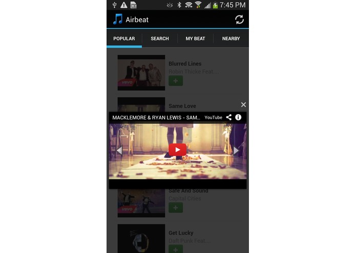 AirBeat – screenshot 4