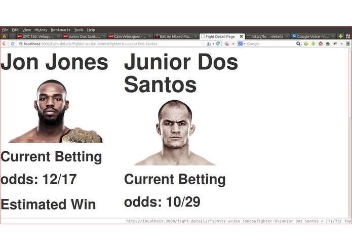 MMA Betting – screenshot 1