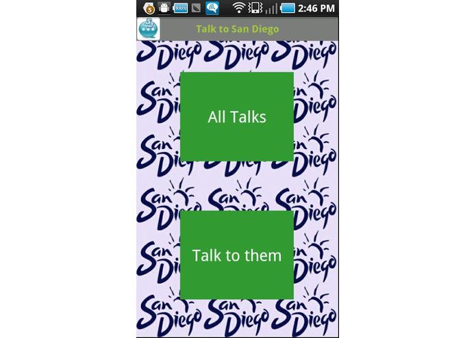 Talk to San Diego – screenshot 1