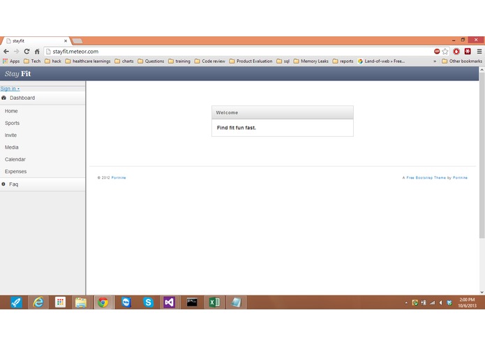 StayFit – screenshot 1