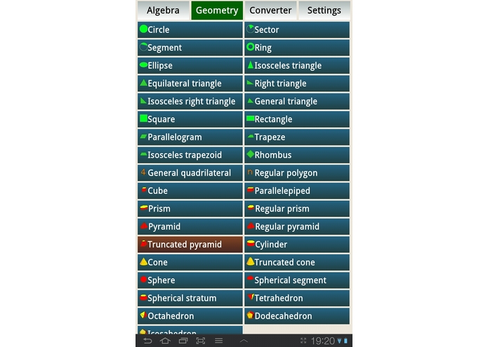 MathX – screenshot 2