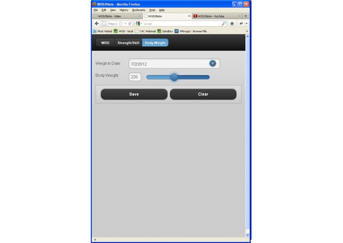 WOD2Note – screenshot 3